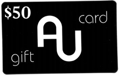 $50 AU Gift Card (for in-store use) (+$5.00 bonus!)